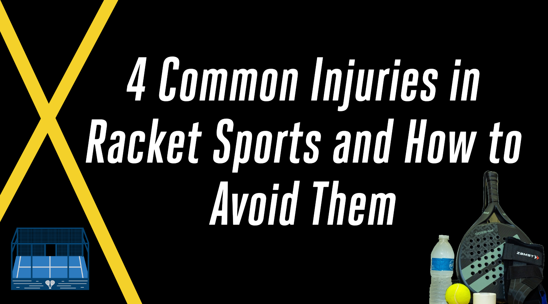 4 Common Injuries in Racket Sports and How to Avoid Them