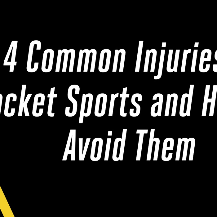 4 Common Injuries in Racket Sports and How to Avoid Them