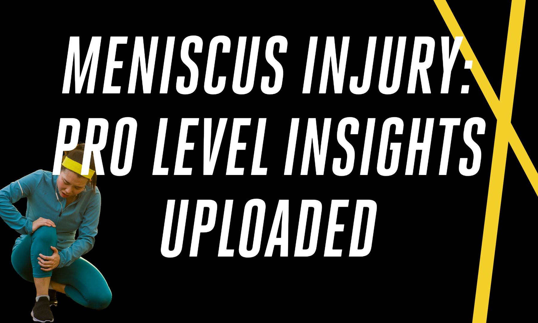 Meniscus Injury: Pro Level Insights