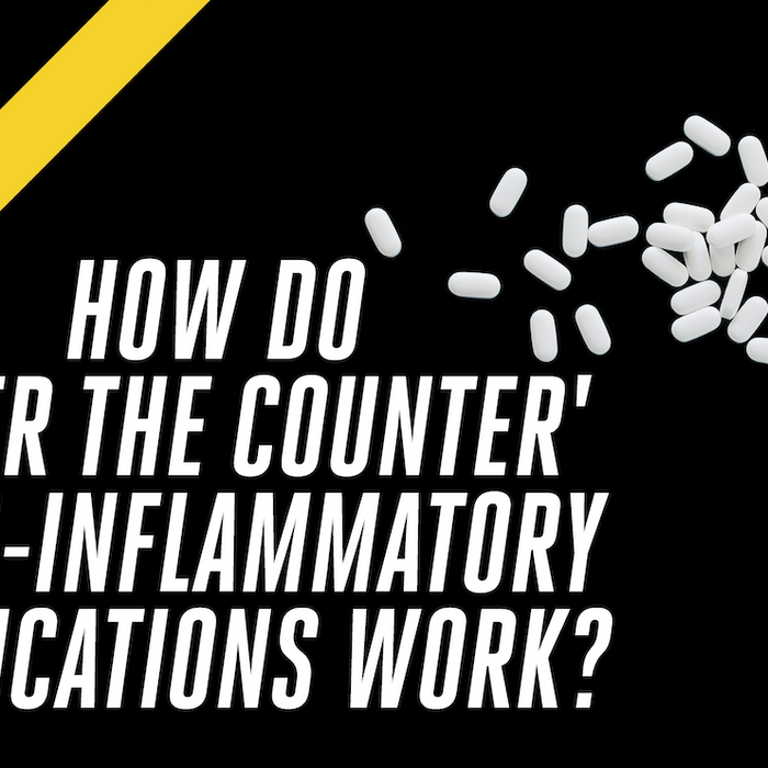 How Do 'Over the Counter' Anti-Inflammatory Medications Work?