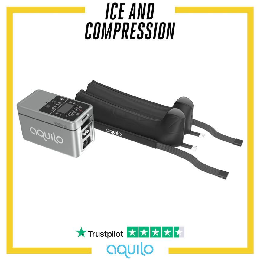 Aquilo Ice + Compression Leg Recovery System